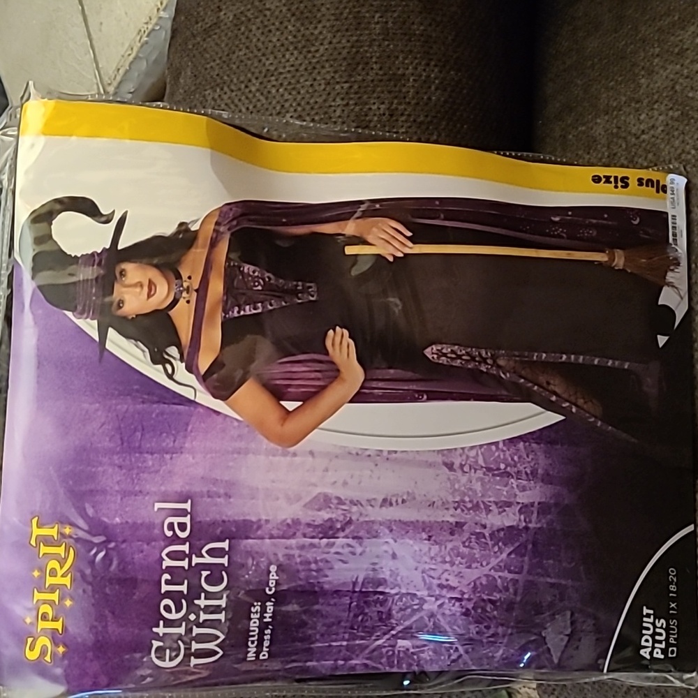 Spirit Eternal Witch costume Adult plus 1X 18-20